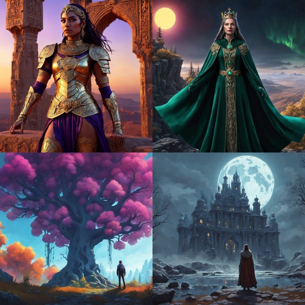 Hanukkah Scene in Vibrant Colors