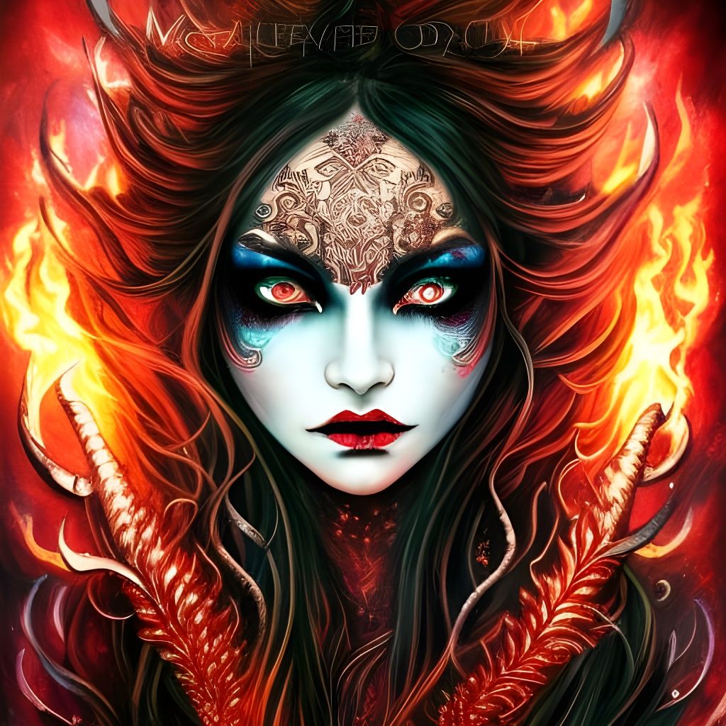 Fire Madness - AI Generated Artwork - NightCafe Creator