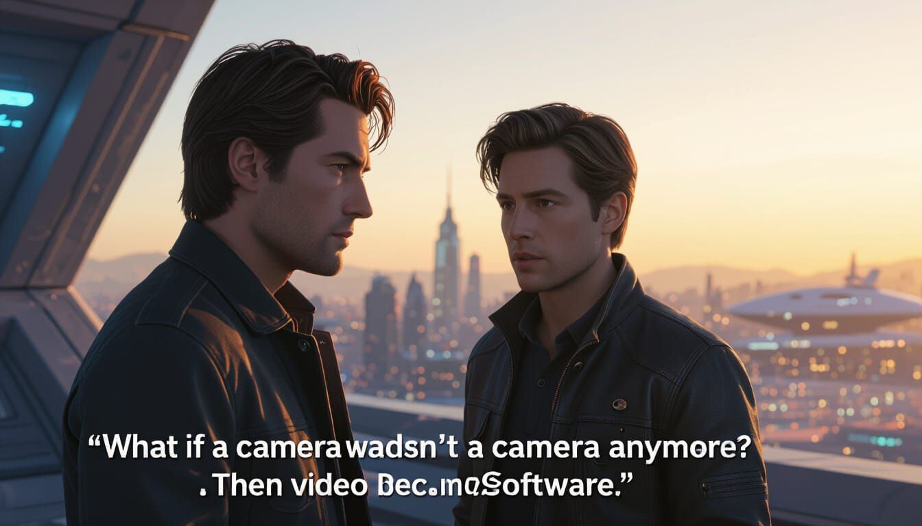 all hands working to shoot the story of a lifetime.

And in a way, they were. - Start Image 2