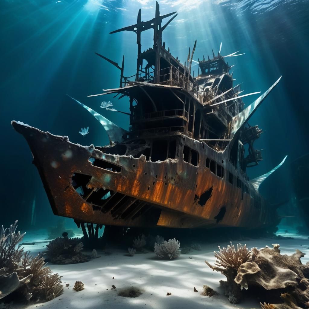 Fantasy Fairy-Shipwreck