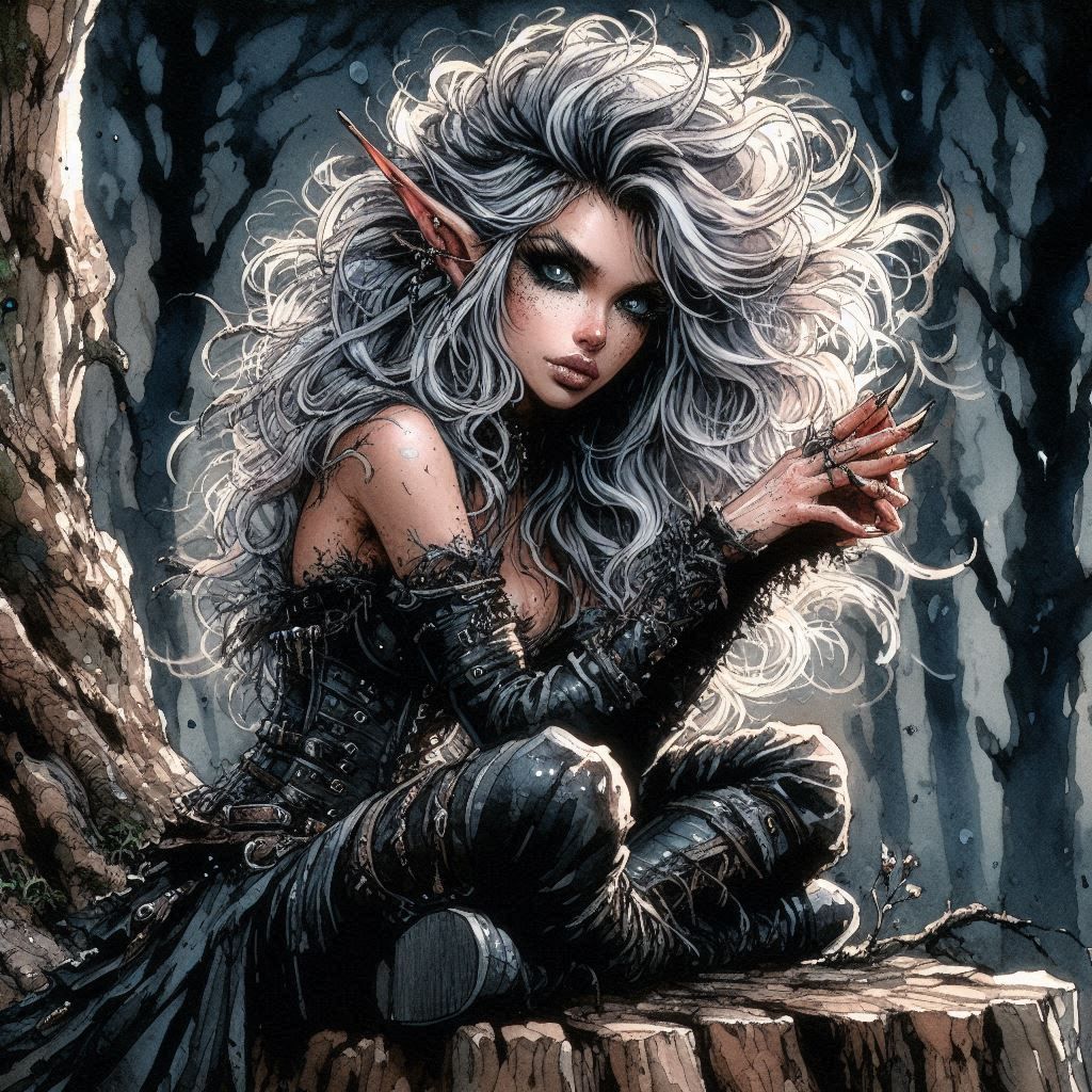 Wild pixie of the woods  by @But_is_it_art