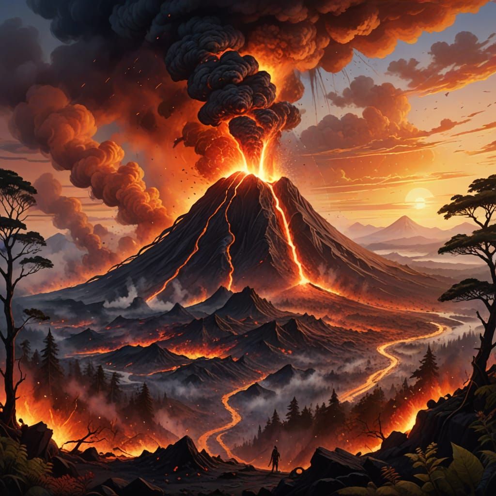 Volcano  by @eileenMcC
