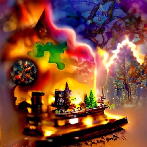 Radioactive Puzzle Piece 23 of 100