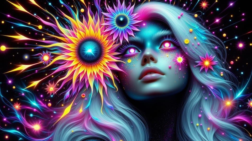 <lora:SolarFire:1.0> diamond colors