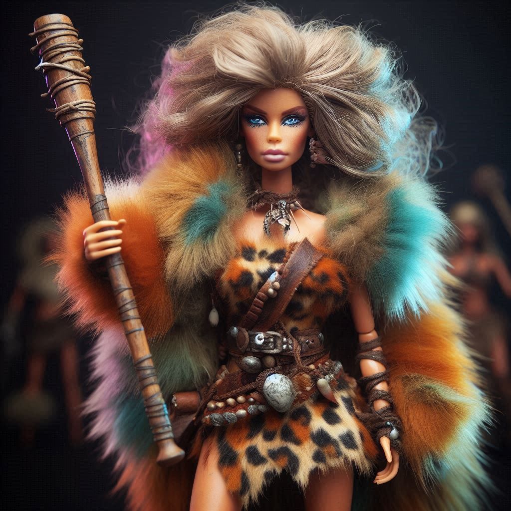 CAVEWOMAN BARBIE 6