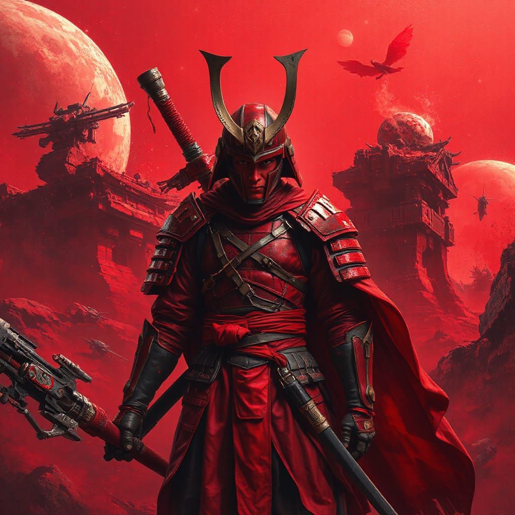Red space Samourai