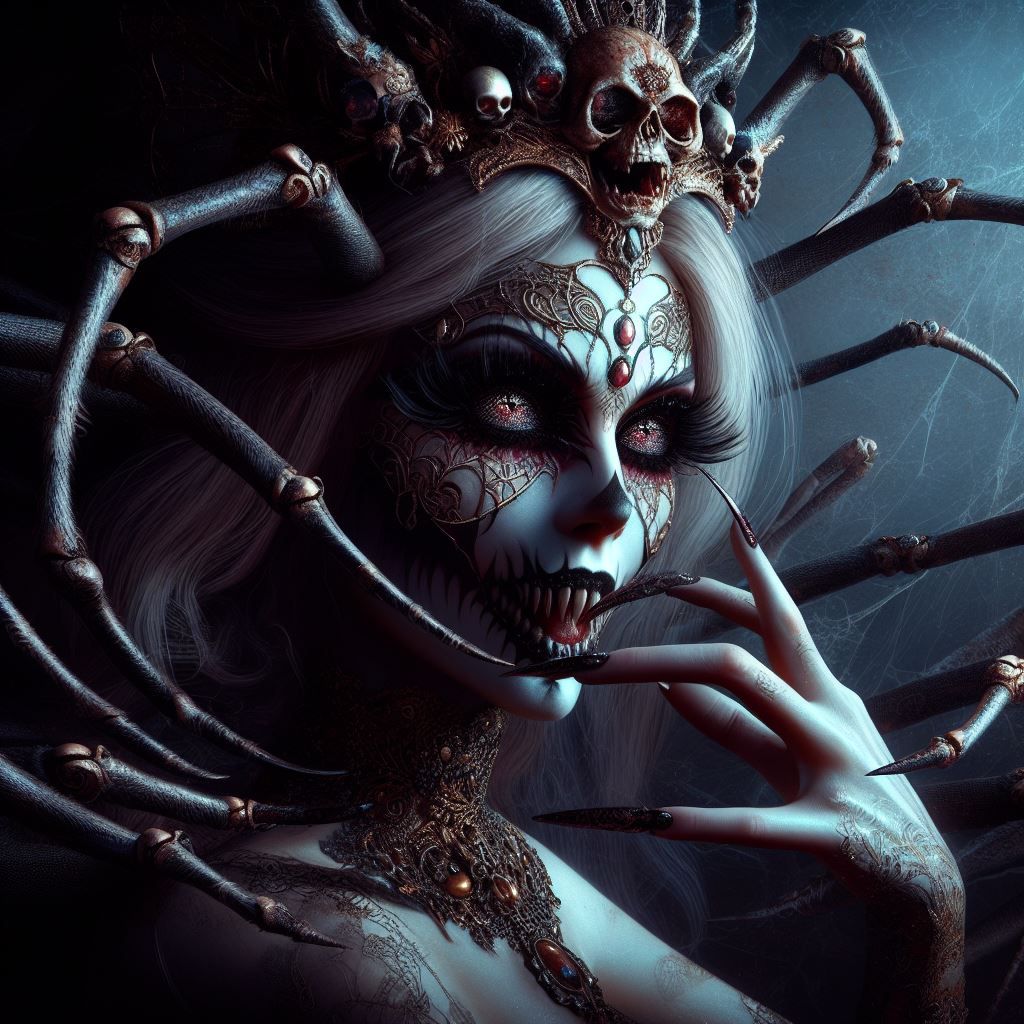 Arachne, goddess of spiders