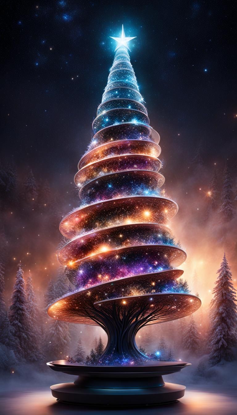 Unconventional Christmas tree  by @BlueDemon 