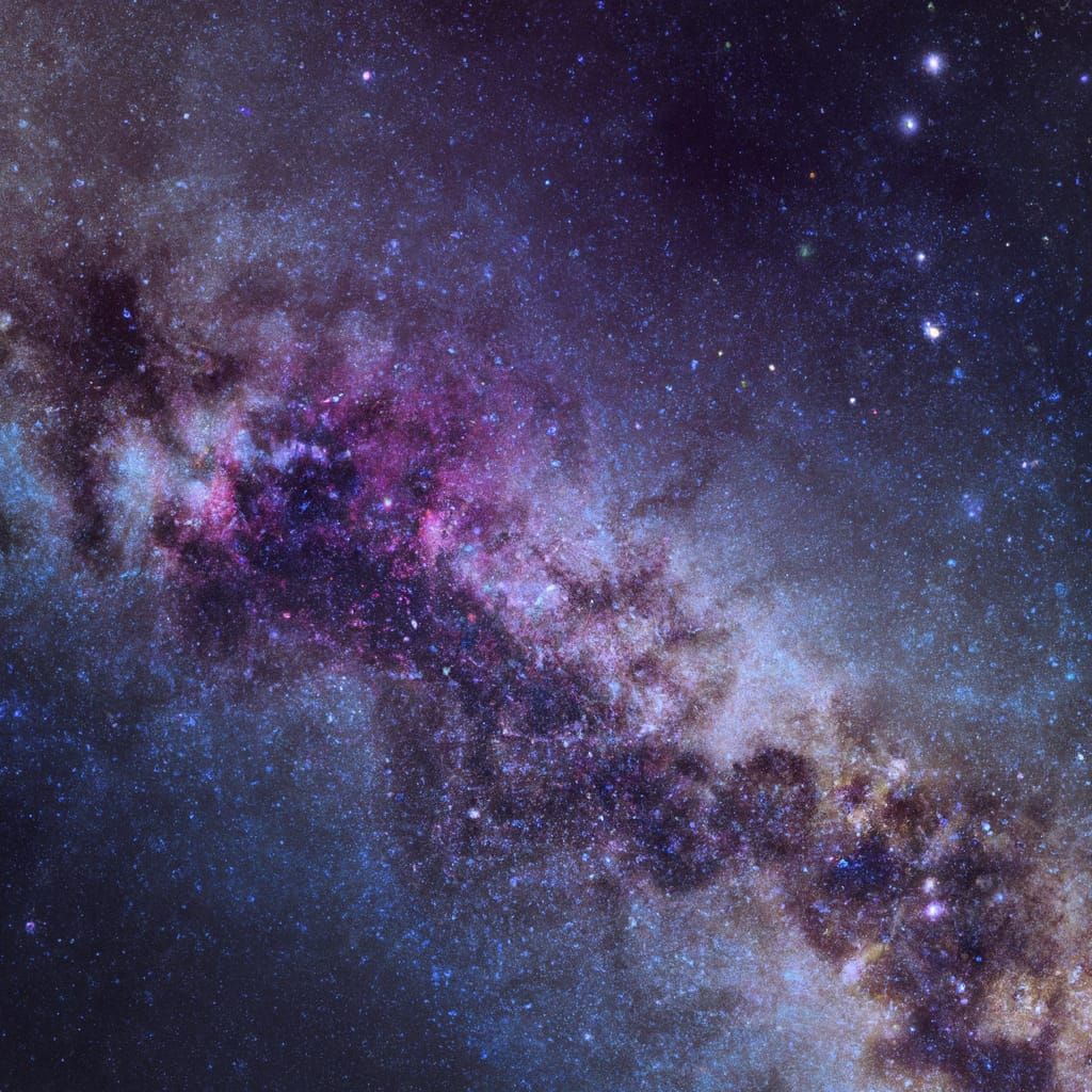 Milky Way - AI Generated Artwork - NightCafe Creator