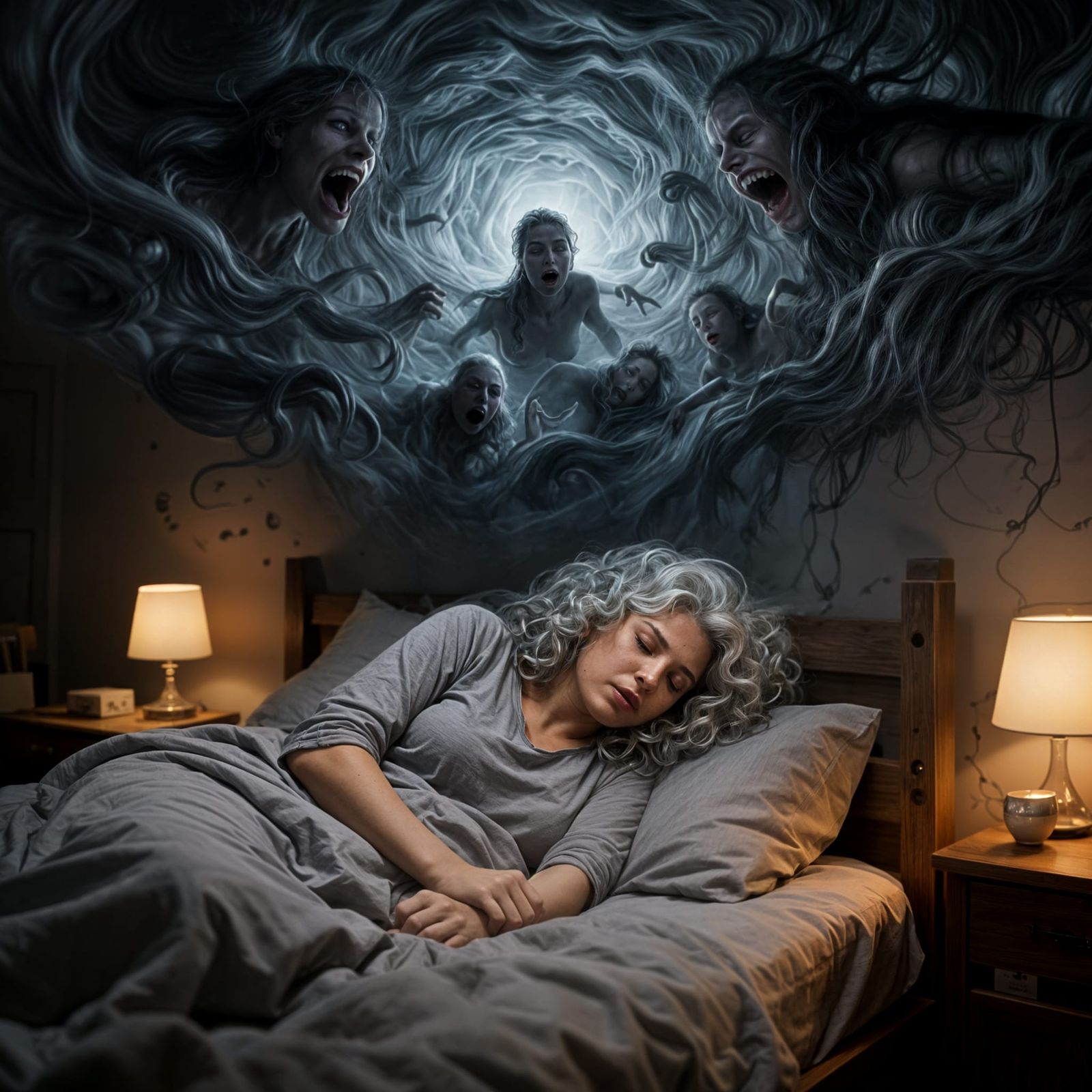 Night terror!  by @Hippie Child