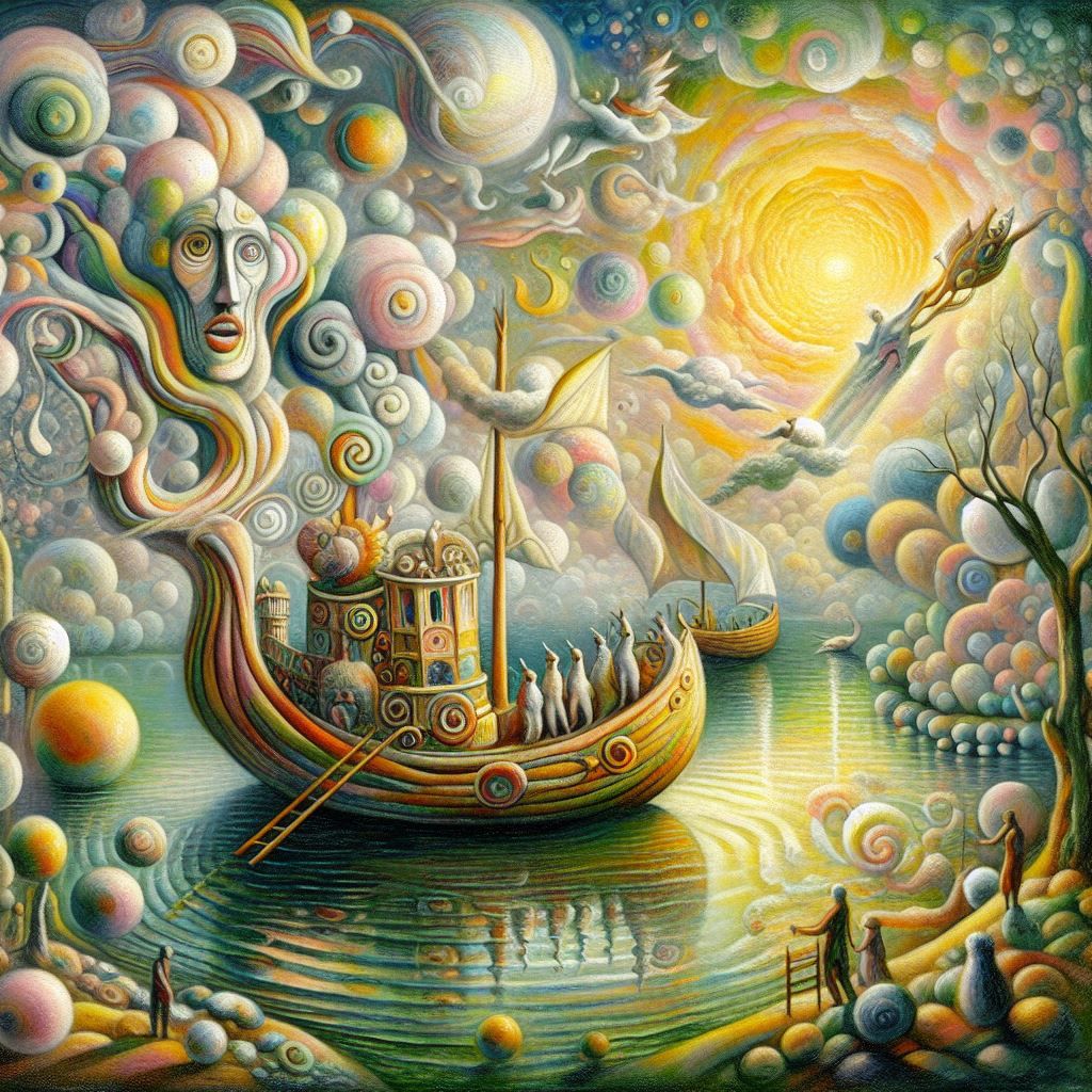 Boat carrying our dreams