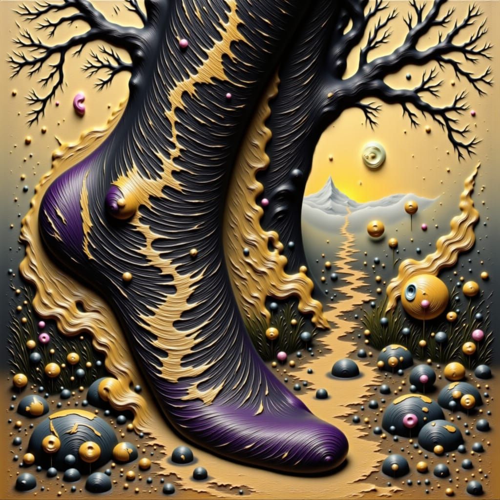 Serene Mountain Landscape Under Steady Skies