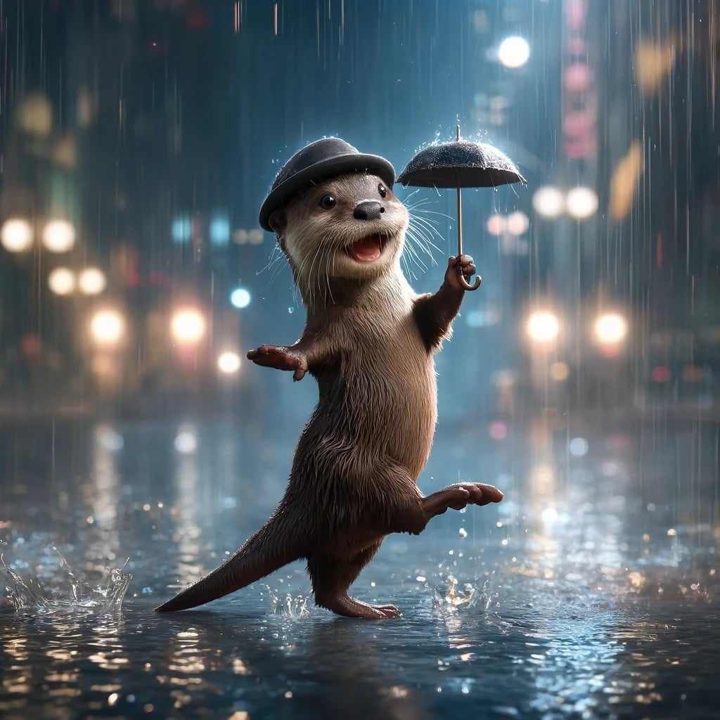 singing in the rain