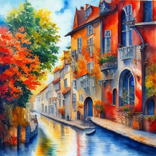 <lora:WatercolorSD15:1.0> Goodness gracious, great balls of fire