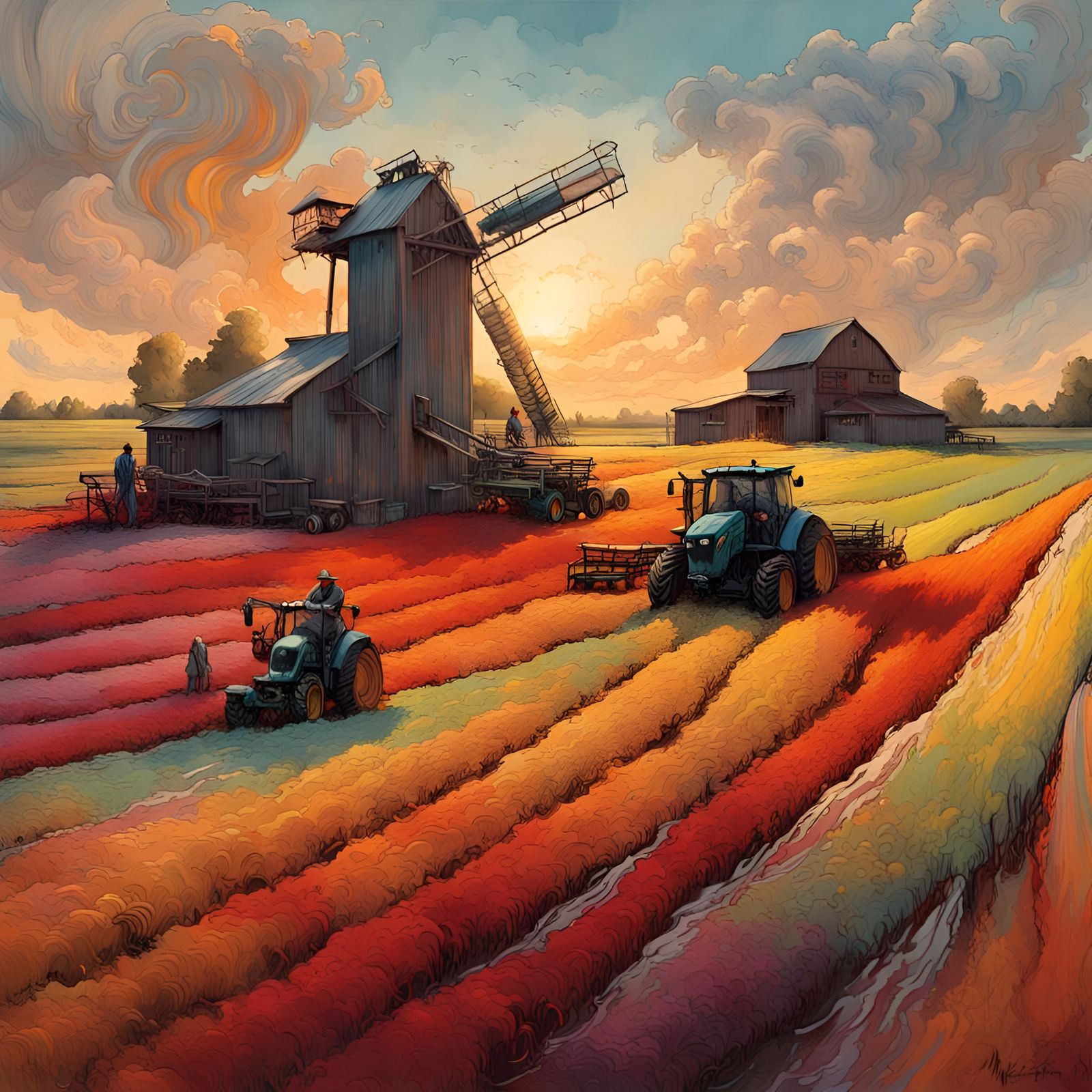 Harvest time.