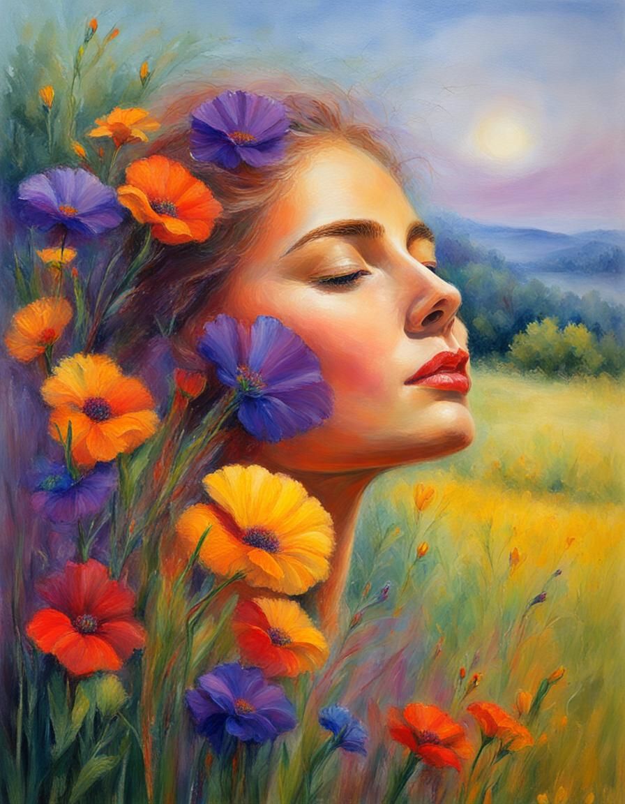 Floral portrait