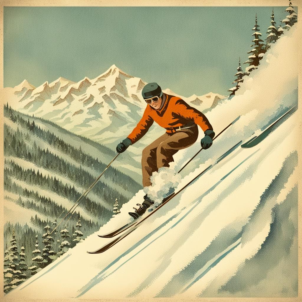 Come and ski!  by @Brittany Mitchell