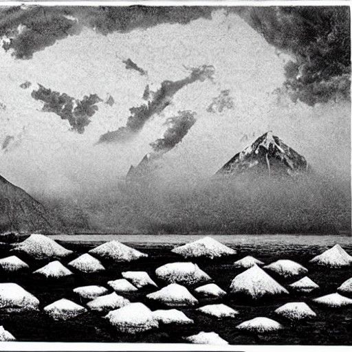 Every island fled away and the mountains could not be found,...