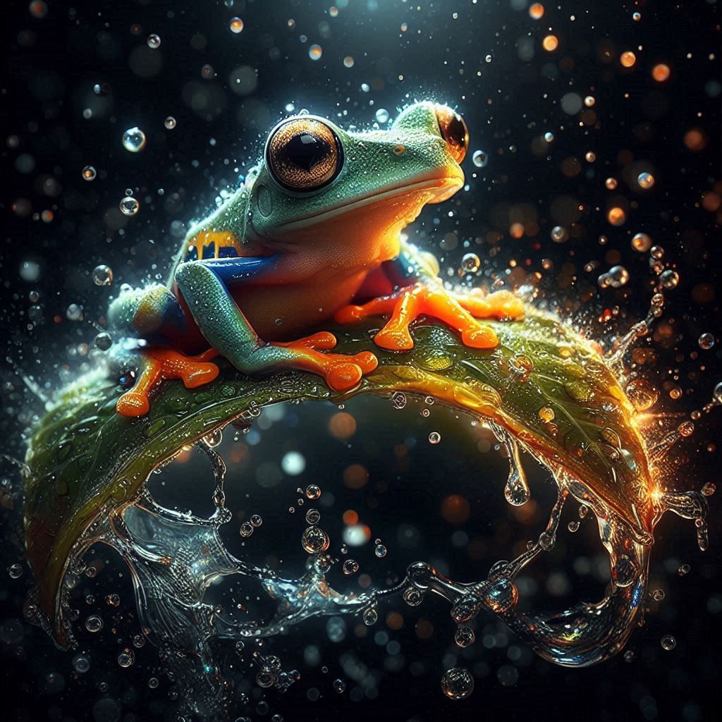 kleiner Frosch