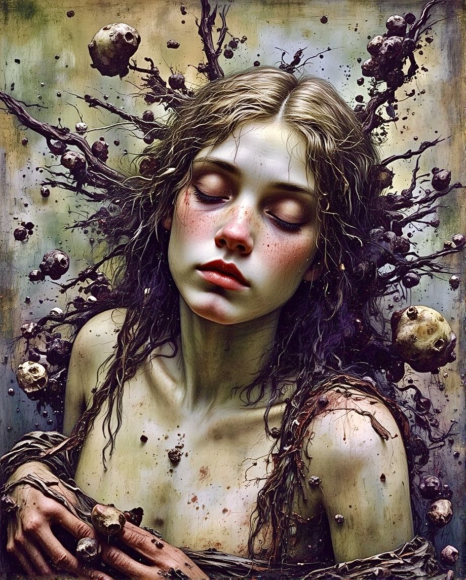 Persephone returns to the Earth from the Underworld