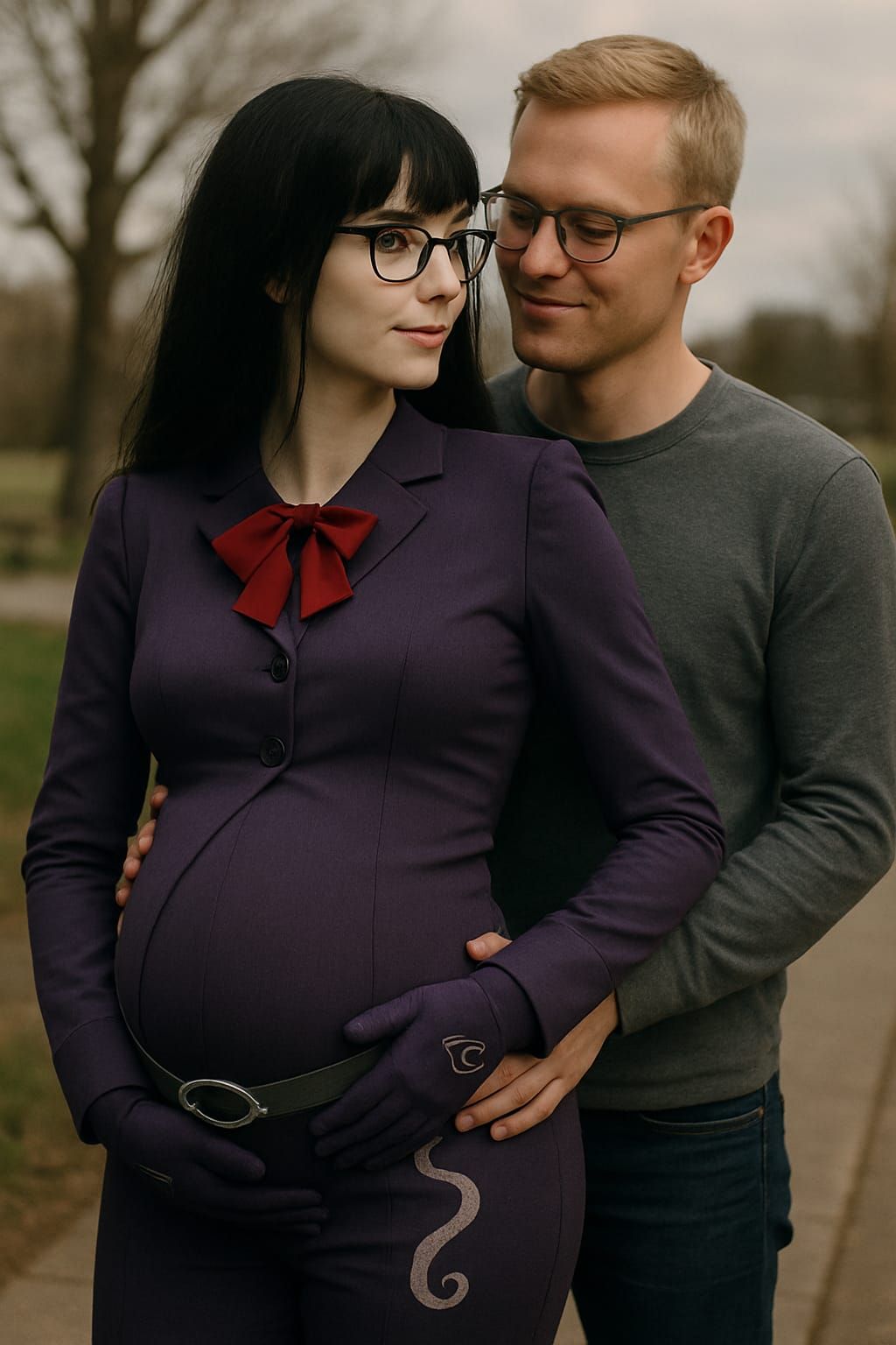 Beautiful Real life style creation I just made of pregnant 2...