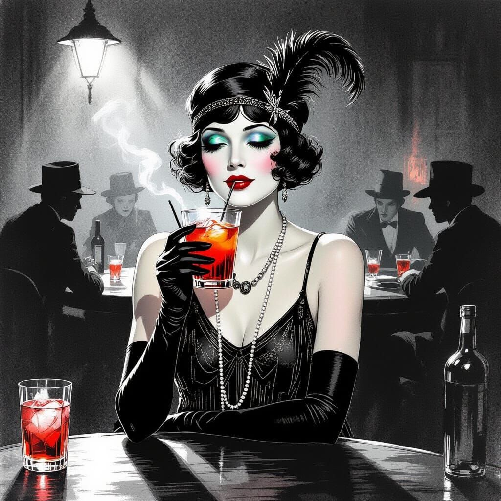 1920s Speakeasy  by @bekarno89183