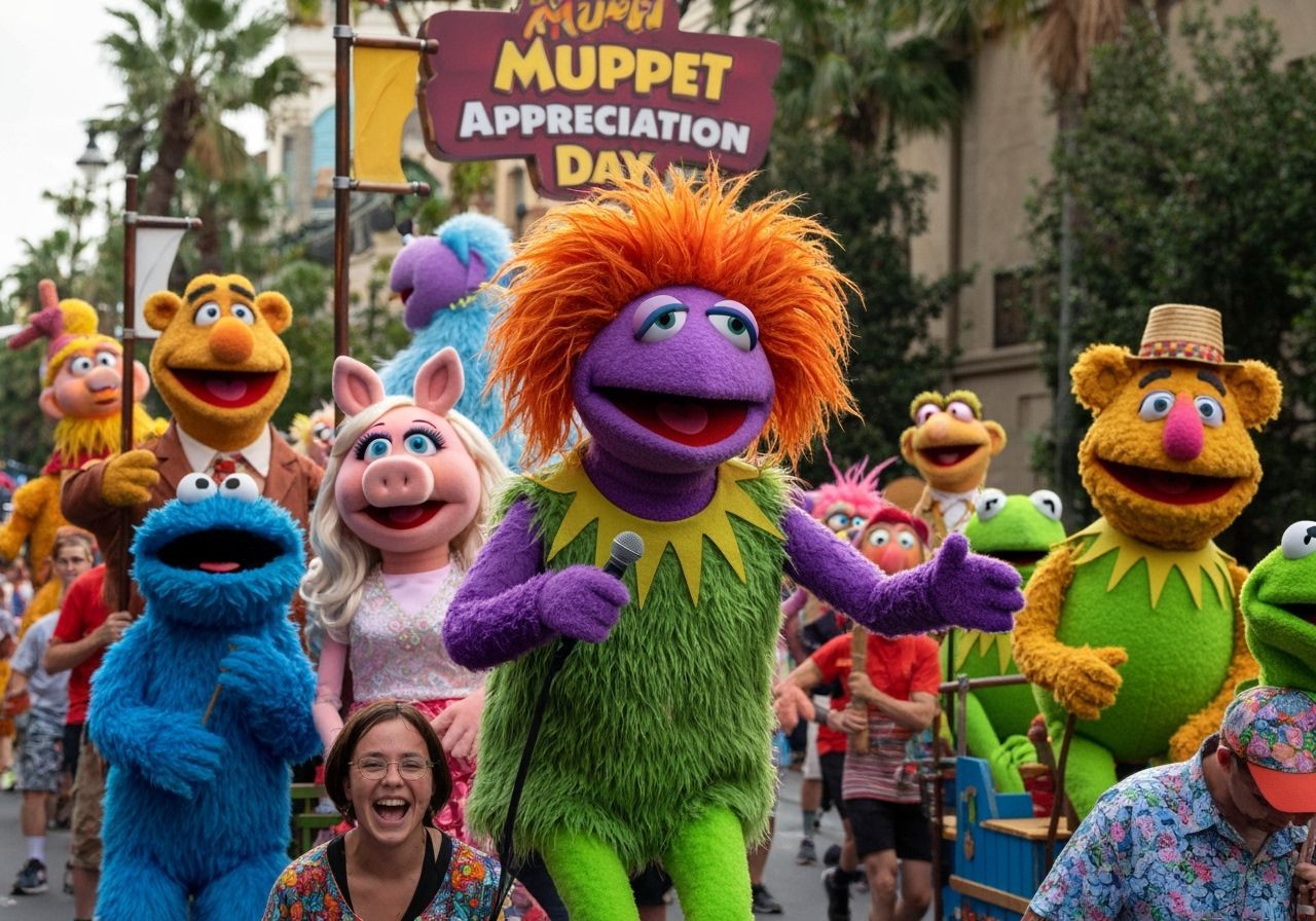 Muppet Appreciation Day parade! Mahna Mahna!  by @Staircase Flash