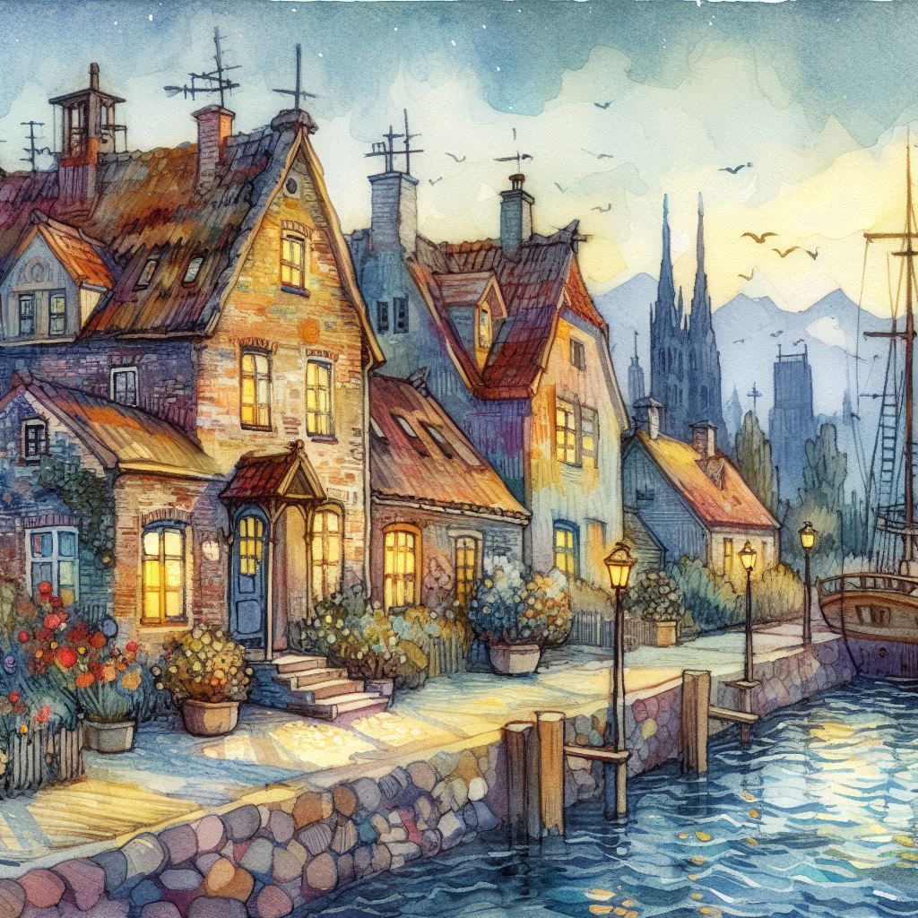 The Cypresses along the canals