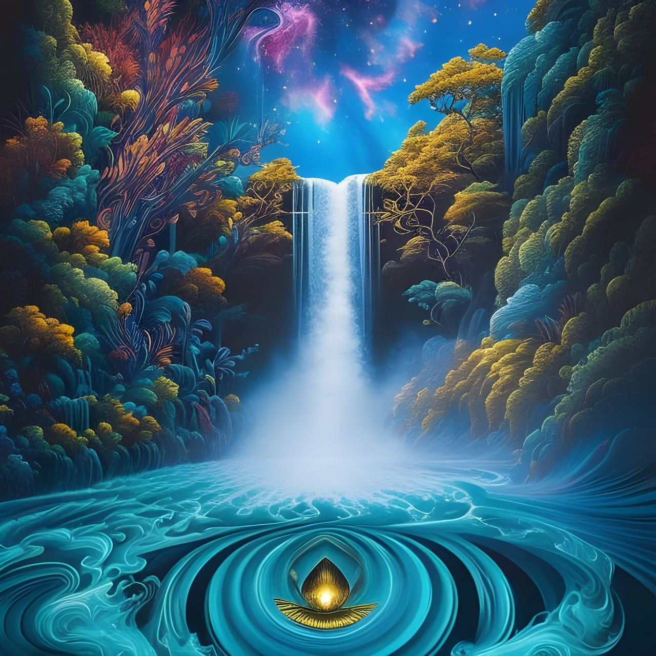 Mesmerizing Waterfall