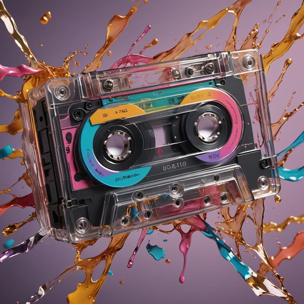 Cassette tape Magic!
