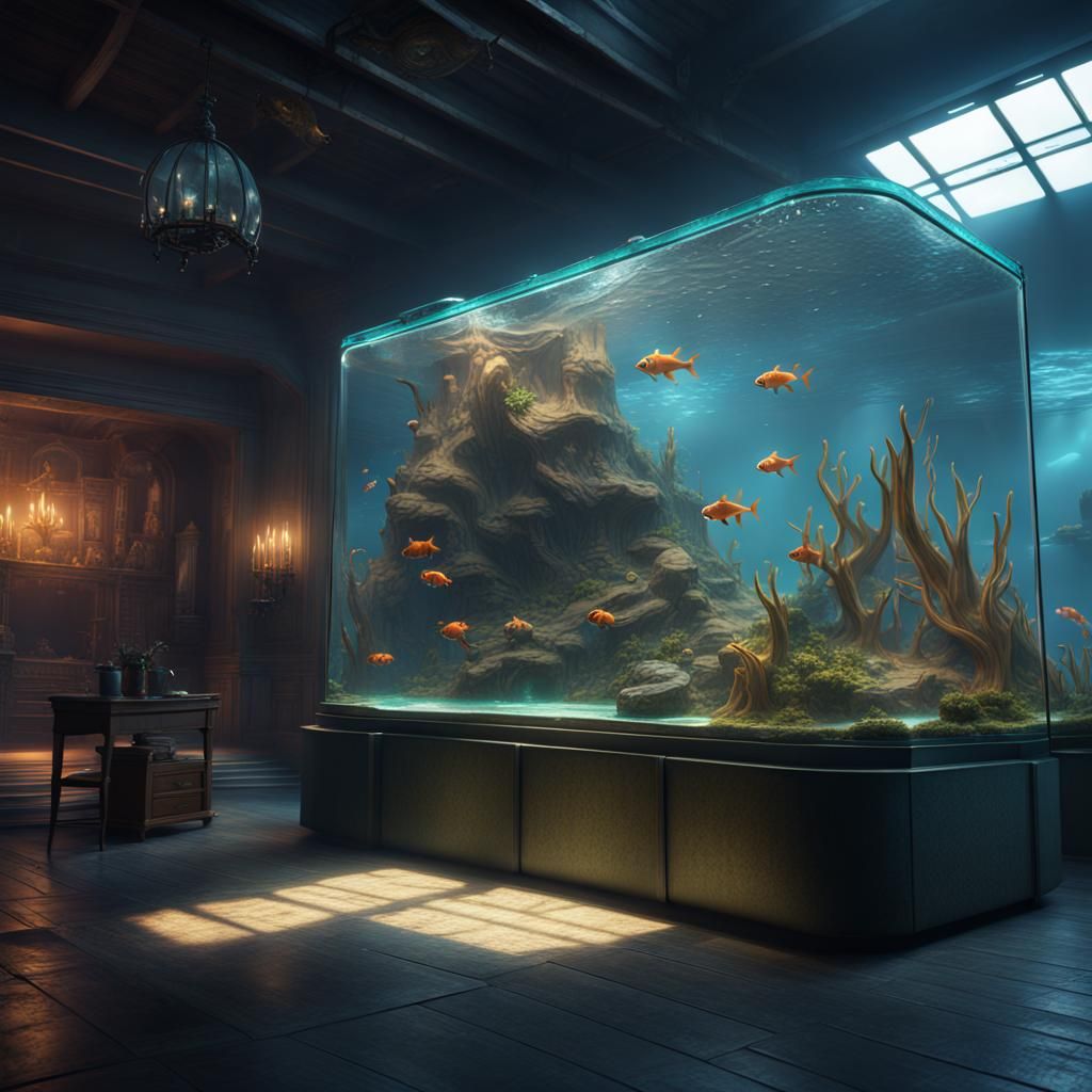 giant fish tanks