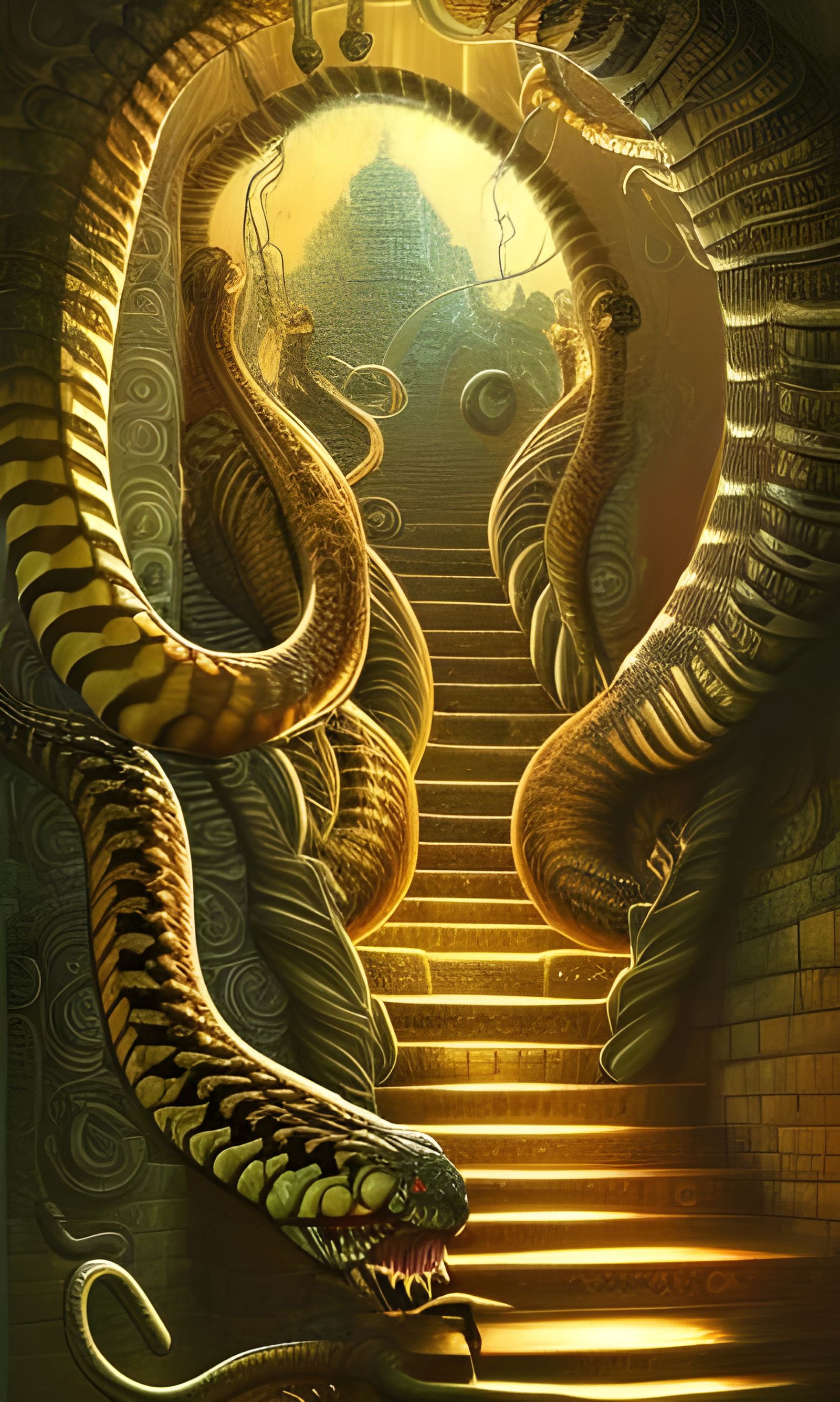 Belly of the snake  by @C Olguin