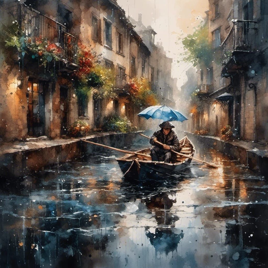 Flooded