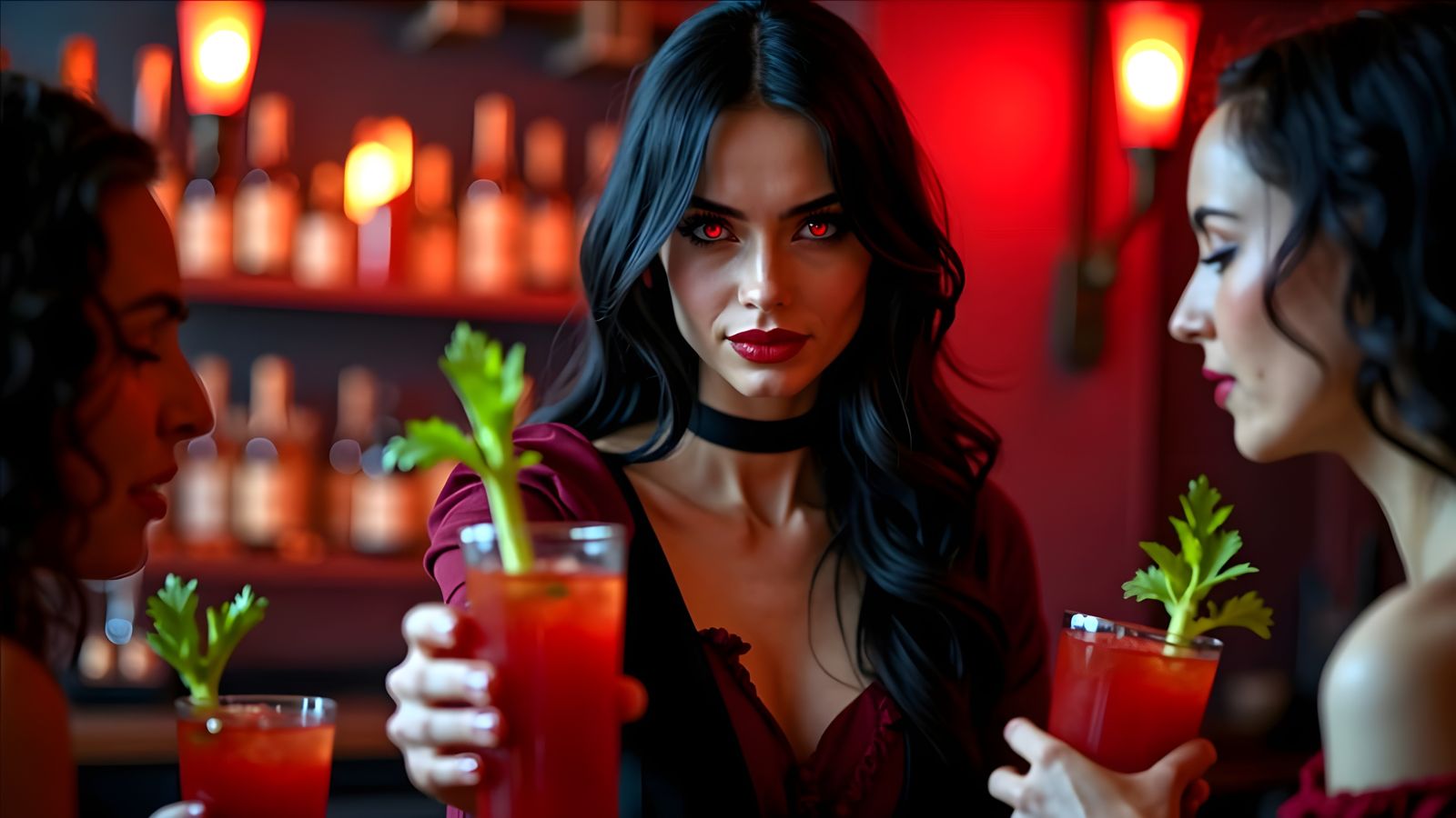 Here's your real blood Bloody Mary