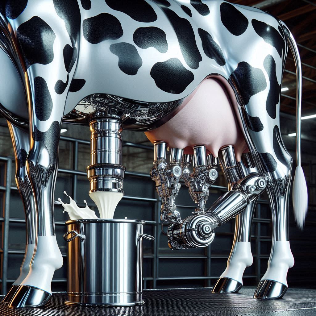 All milk now is synthetic, but market research shows people ...