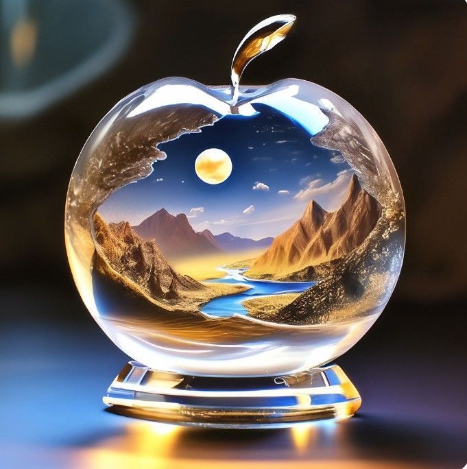 The amazing cristal apple