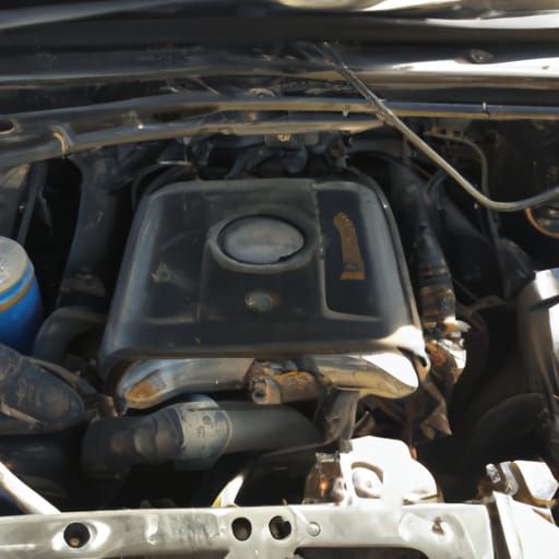 Under the hood of a truck