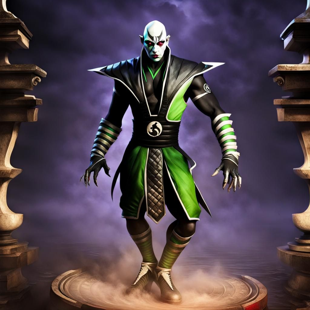 quan chi from mortal kombat - AI Generated Artwork - NightCafe Creator