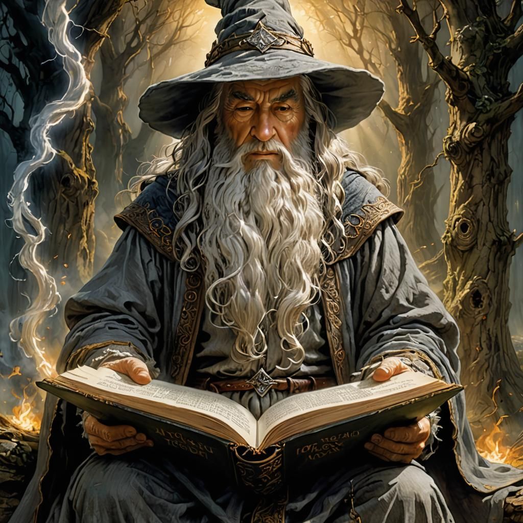 Readingdolf   by @Ethereal Spirit