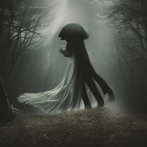 Light and darkness dancing together