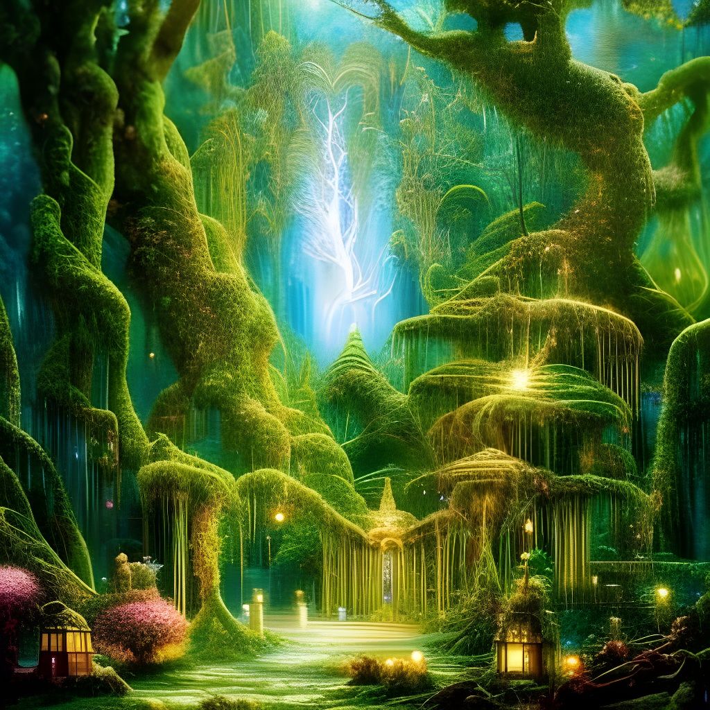 Enchanted Forest - AI Generated Artwork - NightCafe Creator