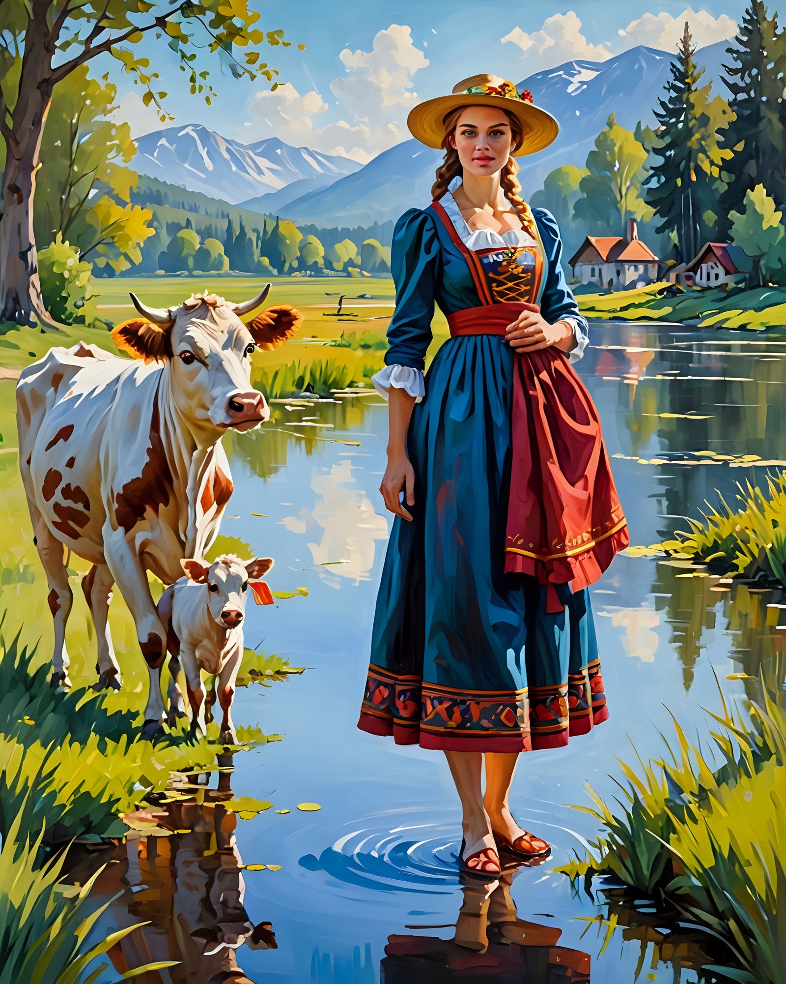 Traditional German - painting