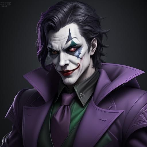 The Joker - AI Generated Artwork - NightCafe Creator