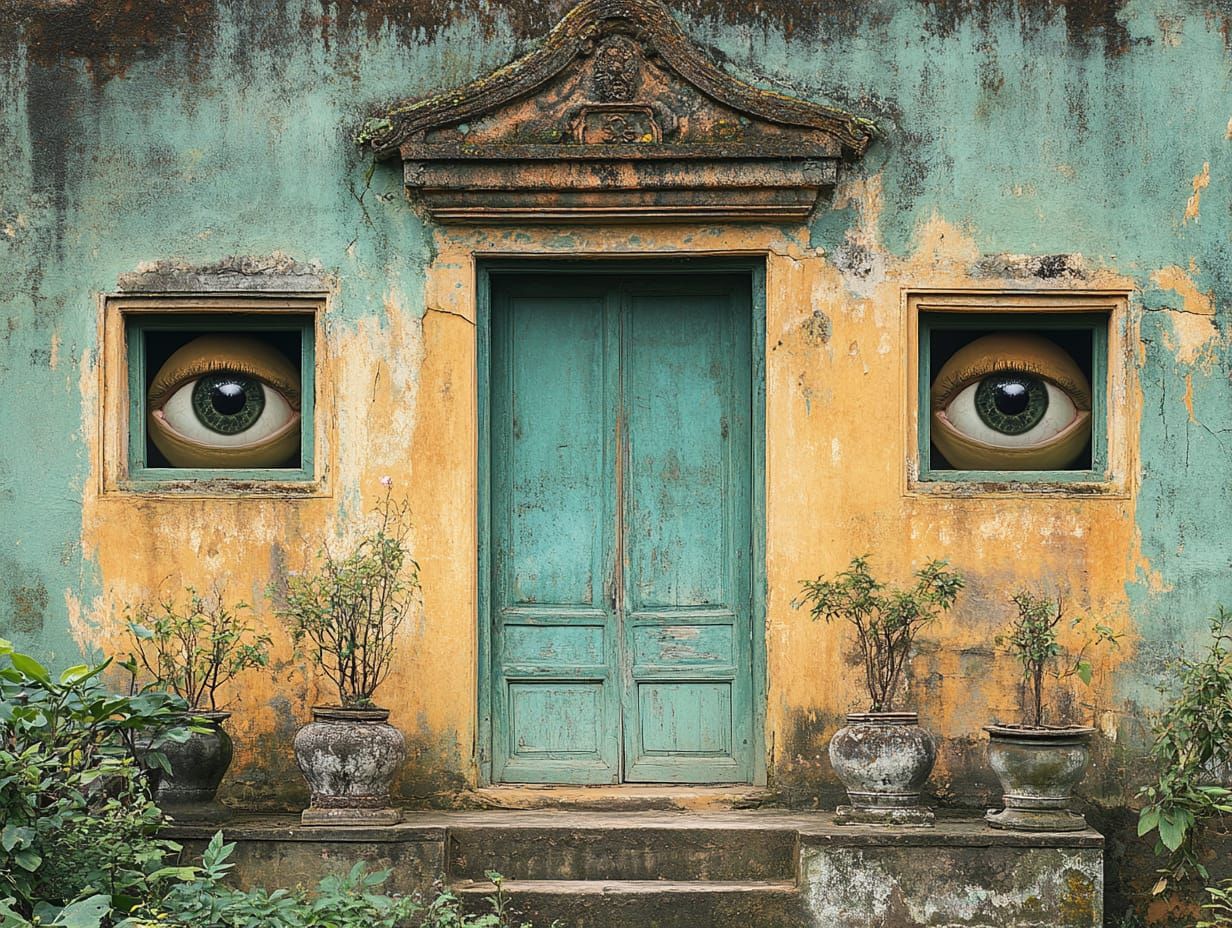 Nosey neighbours  by @Magic School Bus Dropout