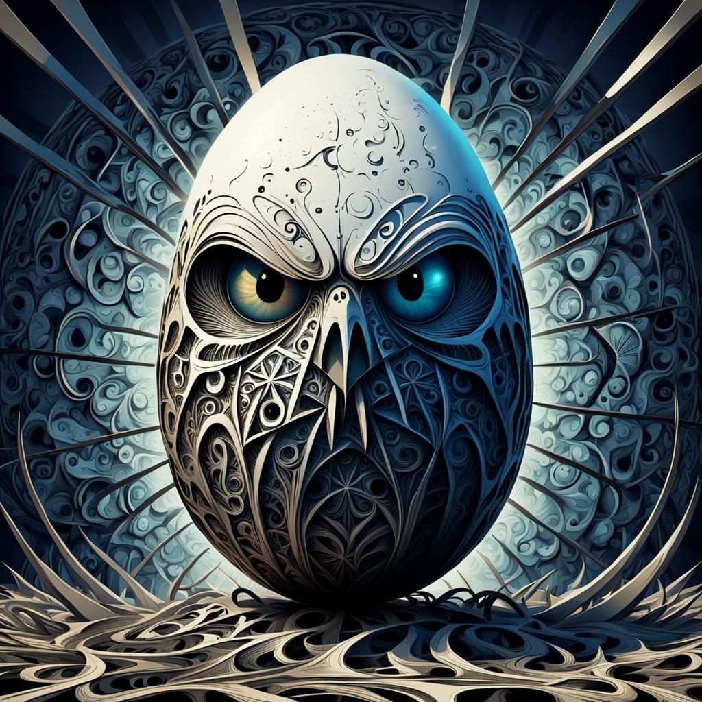 American gothic style egg   by @niles cc lover