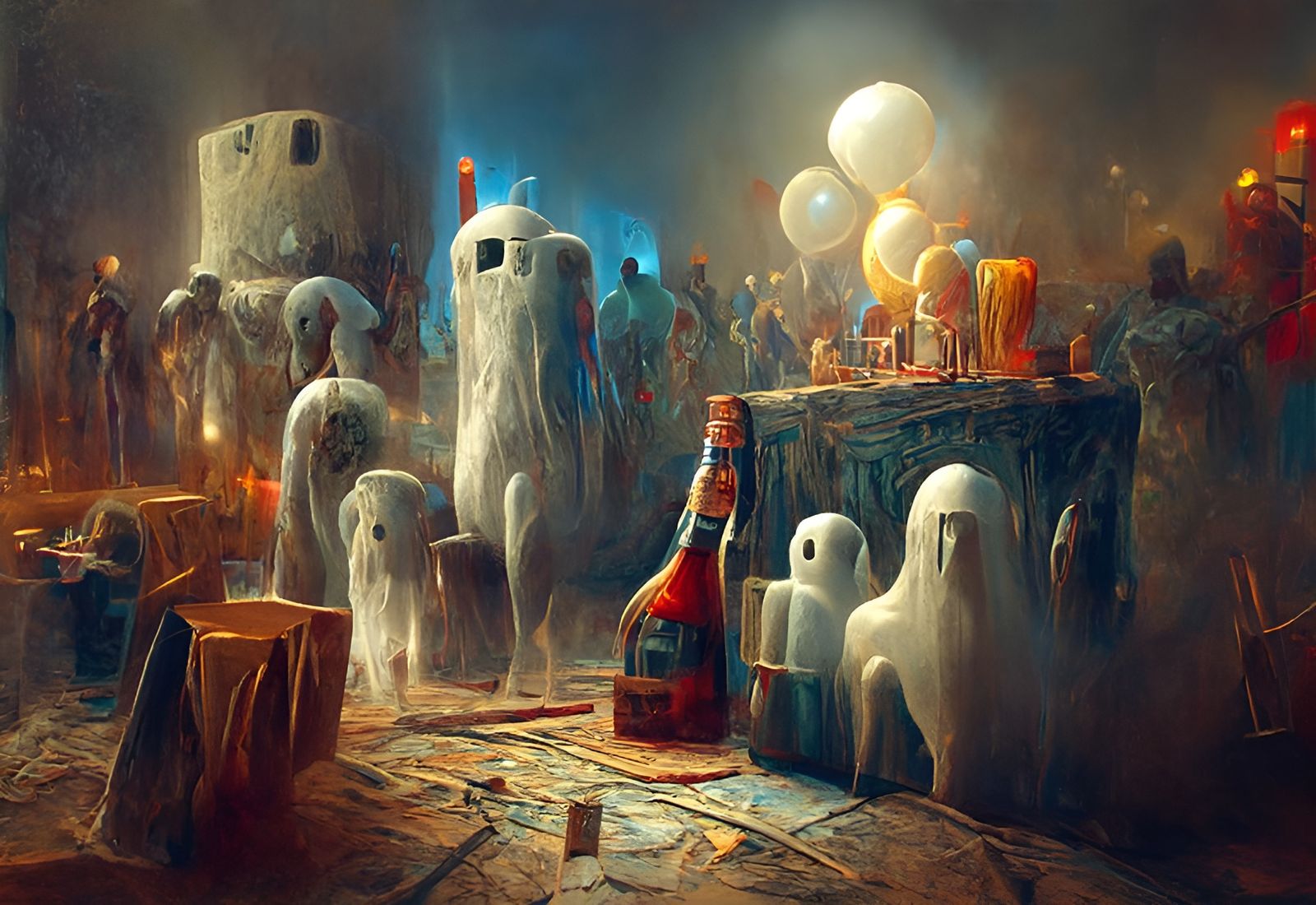 ghosts party