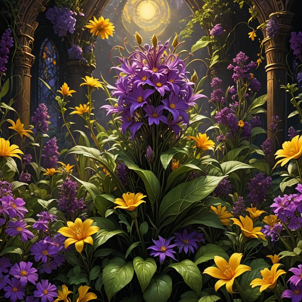 Bolivian dream herb a masterpiece, 8k resolution, dark fanta...