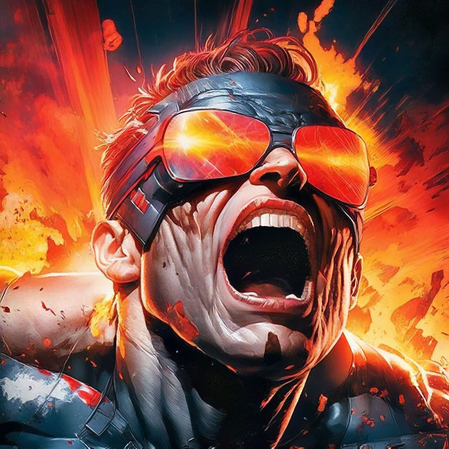 Cyclops gets blasted