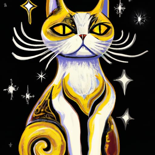Cat, gold cat