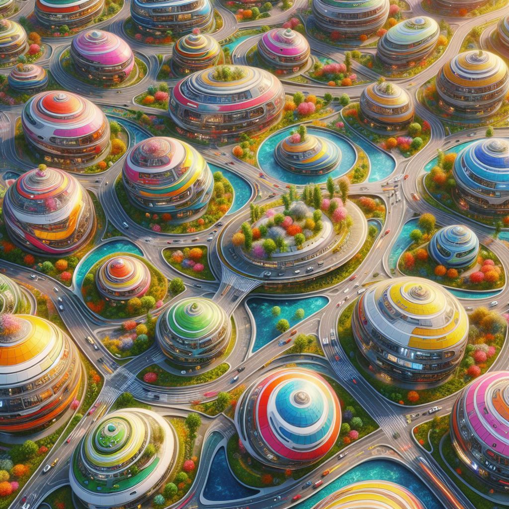 Futuristic city